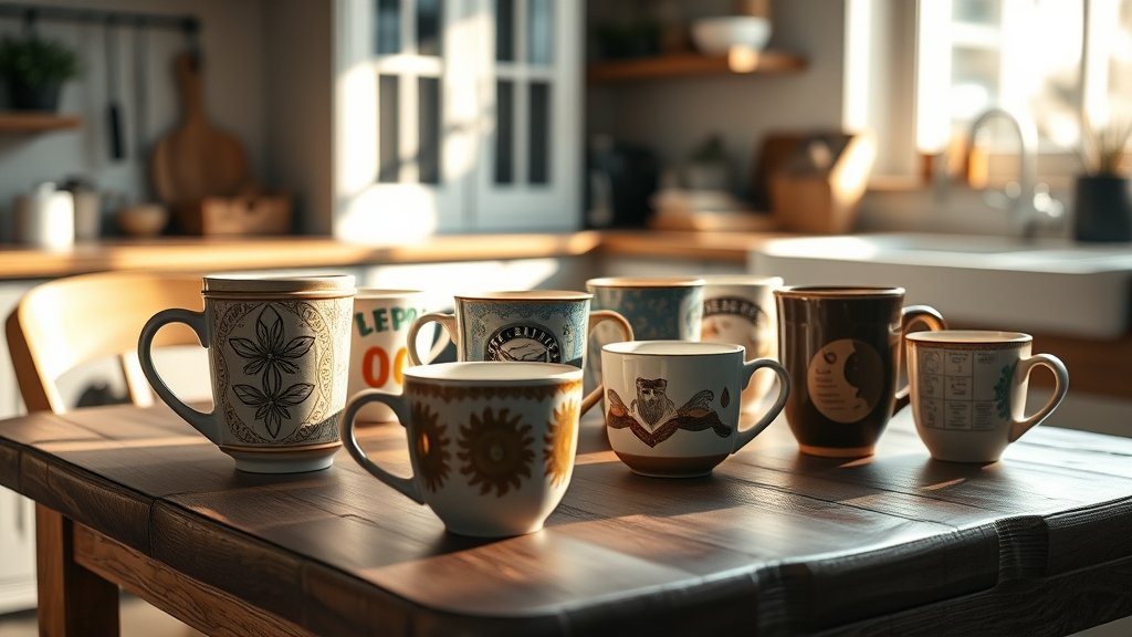 Designer koffiekopjes: kunstwerken voor je dagelijkse koffie